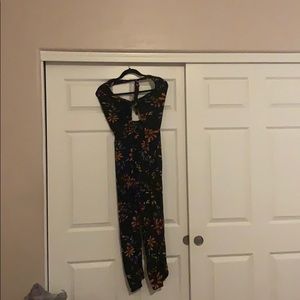Floral jumpsuit